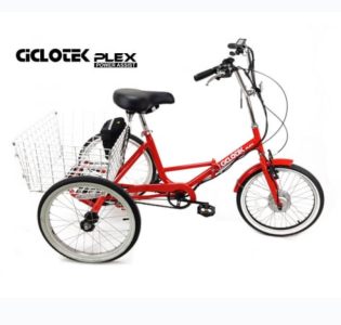 Ciclotek Plex Triciclo Eléctrico Plegable