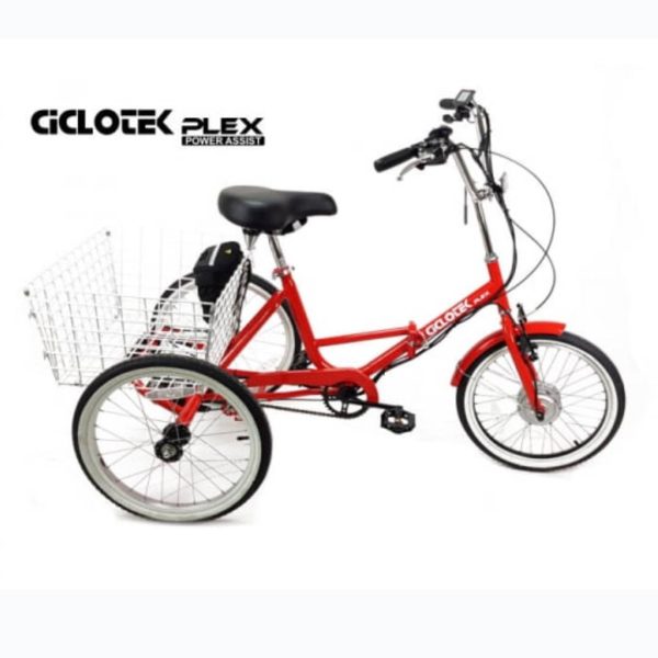 Ciclotek Plex Triciclo Eléctrico Plegable