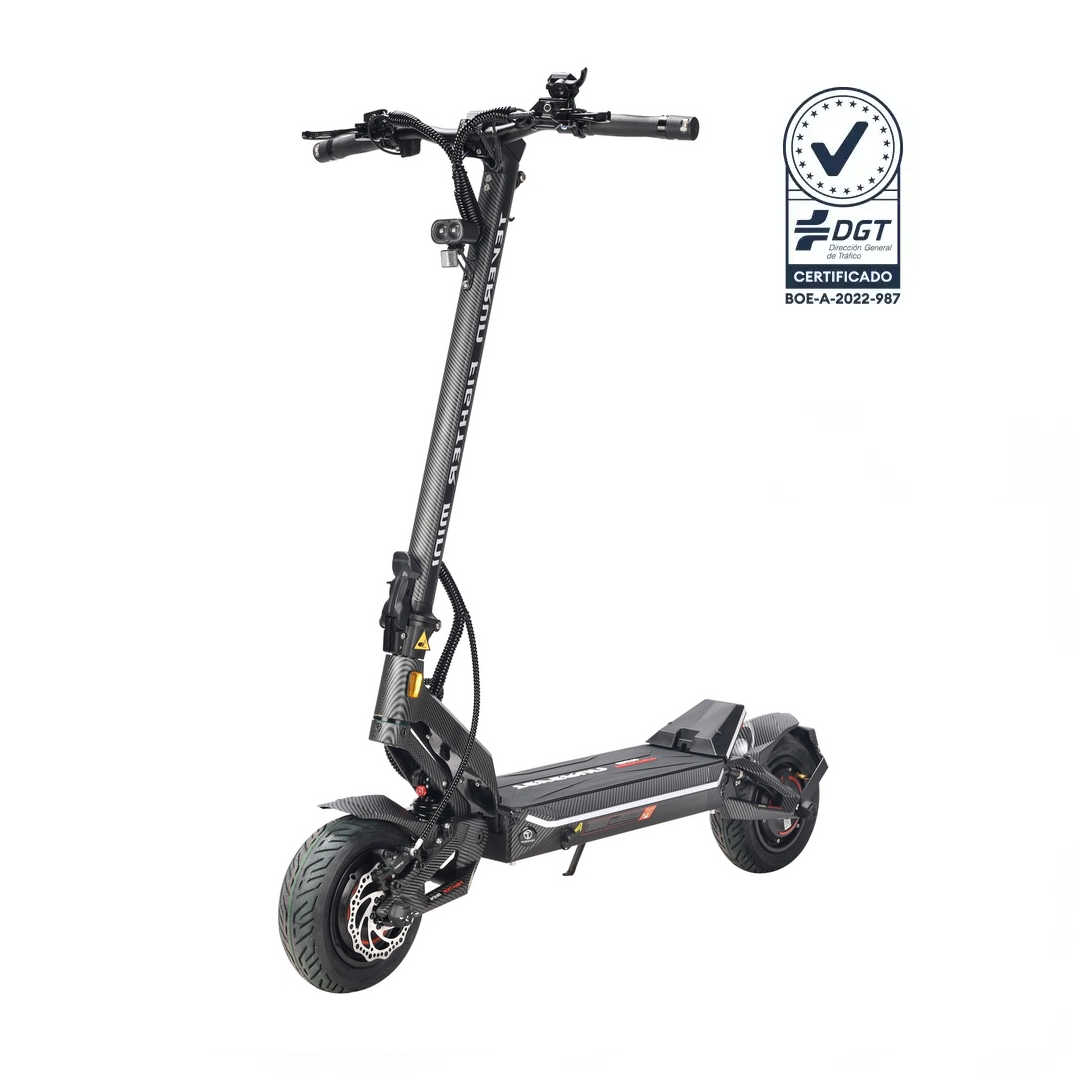 Teverun Fighter Mini ECO Carbono 2026 | 52V Motor Bosch (Homologado DGT)